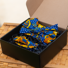 Load image into Gallery viewer, Red Matching Bow Tie and Bow Headband Set